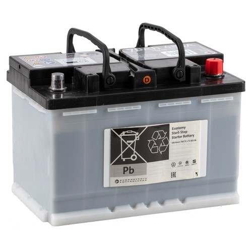 Original starterbatterie - original, vw