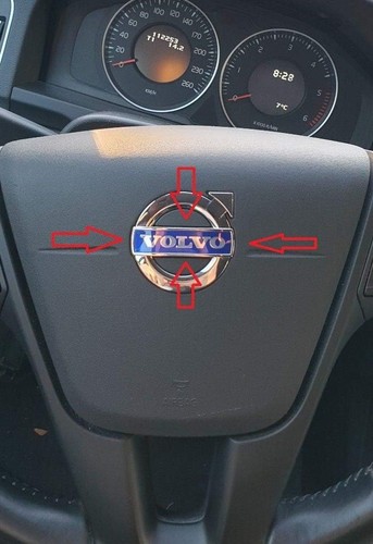 Lenkrad original emblem - ,